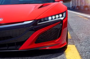 Honda NSX detail voorkant